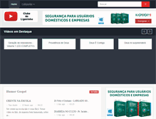Tablet Screenshot of clubedoligeirinho.com